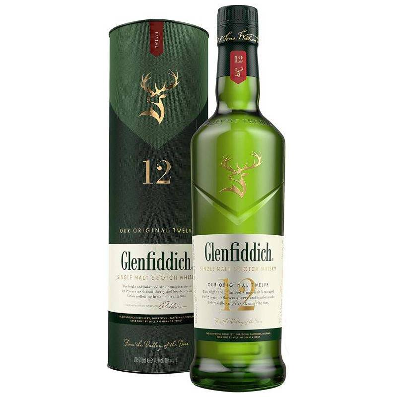 Whisky Glenfidich 12 años