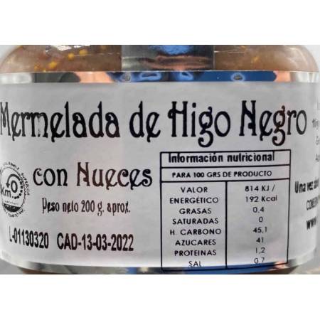 Mermelada de Higo Negro 200gr