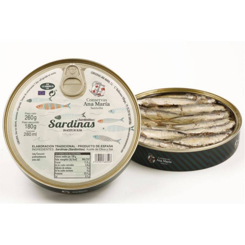 Sardinas en Aceite de oliva RO280