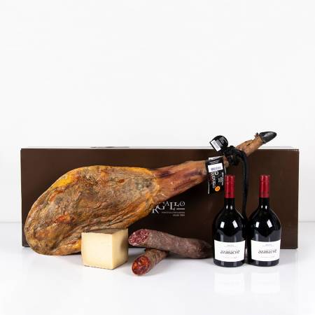 Caja jamonera Bellota 100% PATA NEGRA D.O Guijuelo