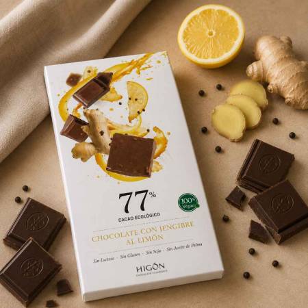 Chocolate con Jengibre al Limón Higón