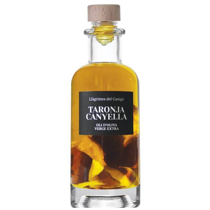Aceite de Oliva virgen extra con naranja y canela 250 ml